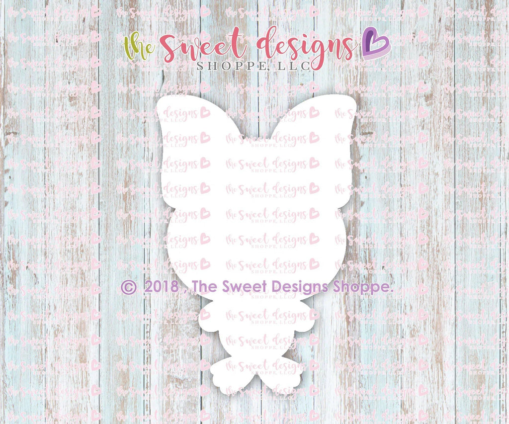 Cookie Cutters - Big Bow Chick - Cookie Cutter - The Sweet Designs Shoppe - - ALL, Animal, Cookie Cutter, Easter, Easter / Spring, Promocode, Spring