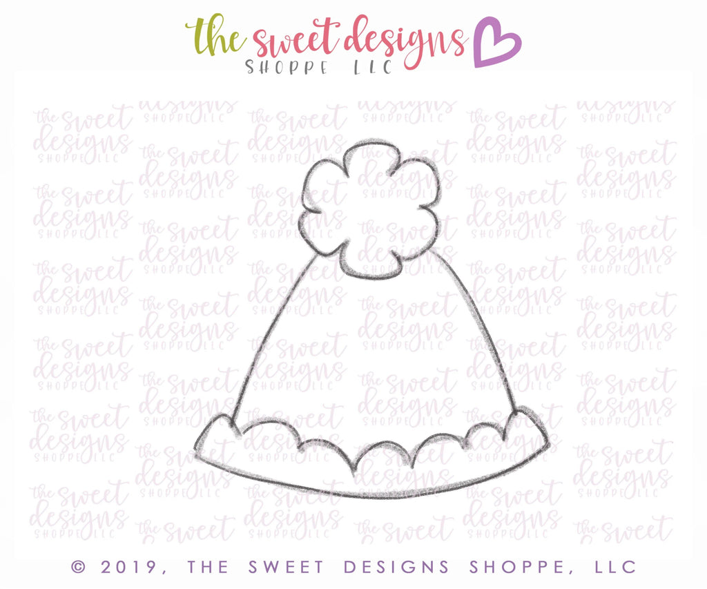 Cookie Cutters - Birthday Hat 2019 - Cookie Cutter - The Sweet Designs Shoppe - - 2019, ALL, Birthday, Birthday Hat, celebration, Cookie Cutter, Promocode