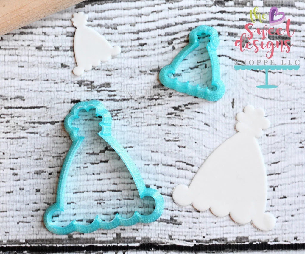 Cookie Cutters - Birthday Hat v2- Cookie Cutter - The Sweet Designs Shoppe - - 4th, 4th July, 4th of July, ALL, Birthday, Birthday Hat, celebration, Cookie Cutter, fourth of July, Hat, Independence, Party, Patriotic, Promocode, USA