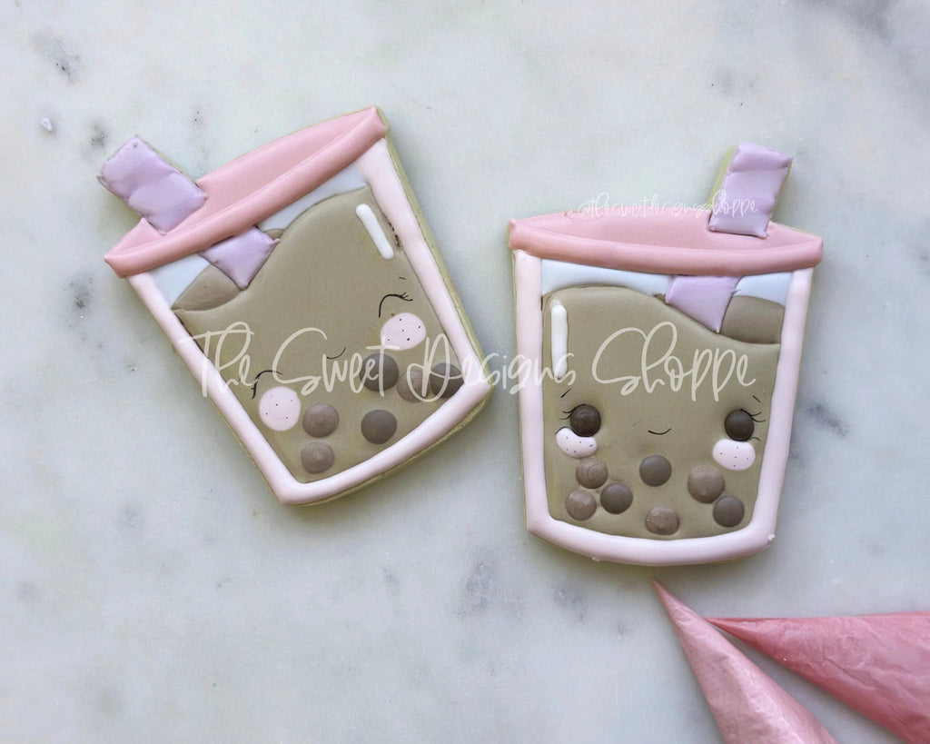 Cookie Cutters - Bobba Tea - Cookie Cutter - The Sweet Designs Shoppe - - ALL, bobba tea, Cookie Cutter, Food, Food & Beverages, Food and Beverage, Promocode, tea, Valentines