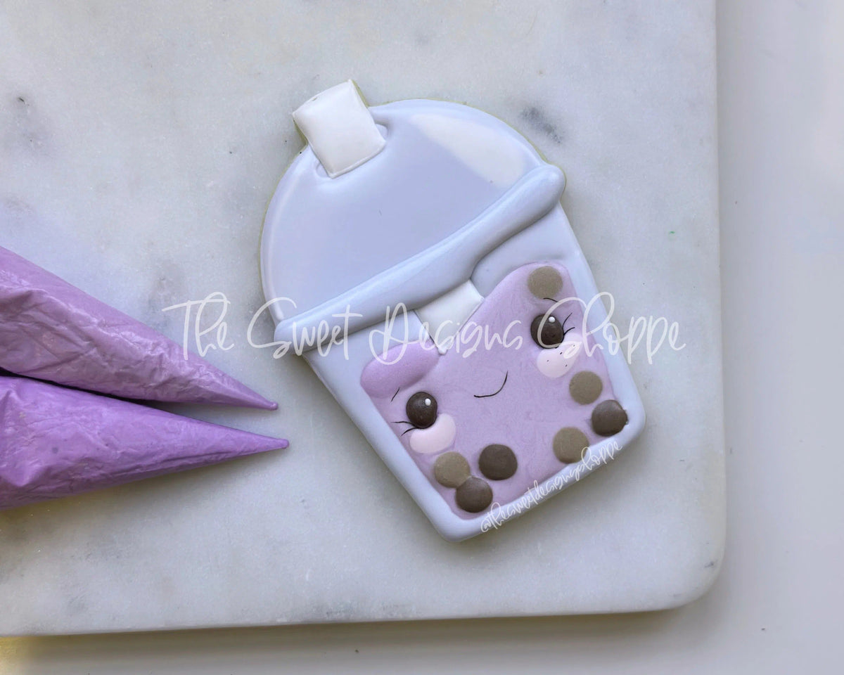 Cookie Cutters - Bobba Tea with Lid - Cookie Cutter - The Sweet Designs Shoppe - TSDS - - ALL,bobba tea,Cookie Cutter,Food,Food & Beverages,Food and Beverage,Promocode,tea,Valentines