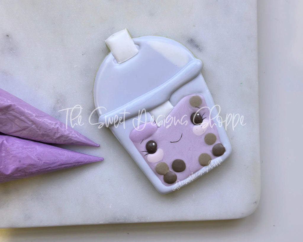 Cookie Cutters - Bobba Tea with Lid - Cookie Cutter - The Sweet Designs Shoppe - TSDS - - ALL,bobba tea,Cookie Cutter,Food,Food & Beverages,Food and Beverage,Promocode,tea,Valentines