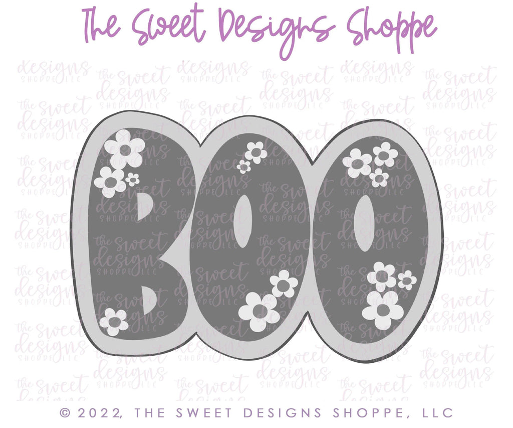 Cookie Cutters - Boho BOO - Cookie Cutter - The Sweet Designs Shoppe - TSDS - - ALL,Boo!,Cookie Cutter,Halloween,handlettering,Lettering,Plaque,Plaques,PLAQUES HANDLETTERING,Promocode,text
