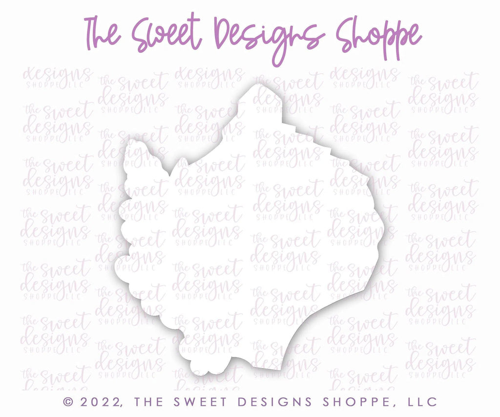 Cookie Cutters - Boho Floral Palm - Cookie Cutter - The Sweet Designs Shoppe - - ALL, Cookie Cutter, Flower, Luau, Nature, Promocode, summer, Trees Leaves and Flowers, Tropical, Wedding