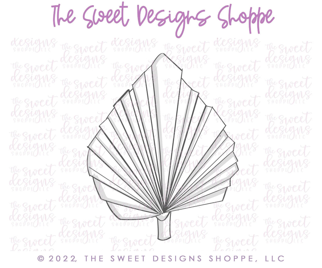 Cookie Cutters - Boho Palm - Cookie Cutter - The Sweet Designs Shoppe - - ALL, Cookie Cutter, Flower, Luau, Nature, Promocode, summer, Trees Leaves and Flowers, Tropical, Wedding