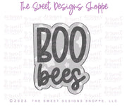 Cookie Cutters - BOO-bees Plaque - Cookie Cutter - The Sweet Designs Shoppe - TSDS - - ALL,Cookie Cutter,Fall / Halloween,halloween,handlettering,Plaque,Plaques,PLAQUES HANDLETTERING,Promocode,STL