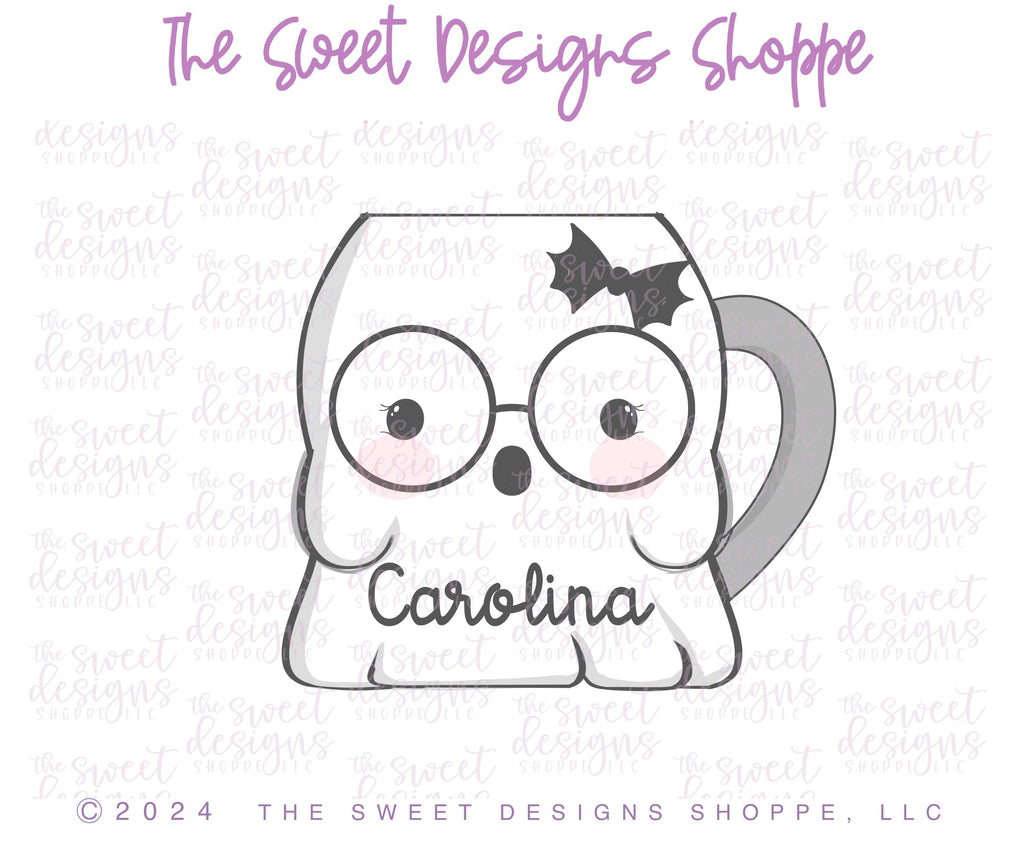 Cookie Cutters - Boo Brew Mug - Cookie Cutter - The Sweet Designs Shoppe - - ALL, Cookie Cutter, Food & Beverages, Food and Beverage, halloween, new, Promocode