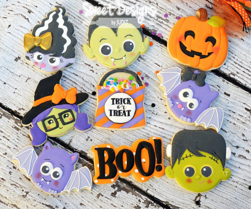 Cookie Cutters - BOO! - Cookie Cutter - The Sweet Designs Shoppe - TSDS - - ALL,Boo,Cookie Cutter,Fall / Halloween,Font,Fonts,Halloween,monster,Monsters,Promocode,trick or treat