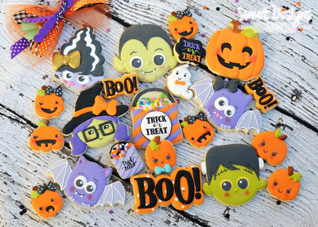 Cookie Cutters - BOO! - Cookie Cutter - The Sweet Designs Shoppe - TSDS - - ALL,Boo,Cookie Cutter,Fall / Halloween,Font,Fonts,Halloween,monster,Monsters,Promocode,trick or treat