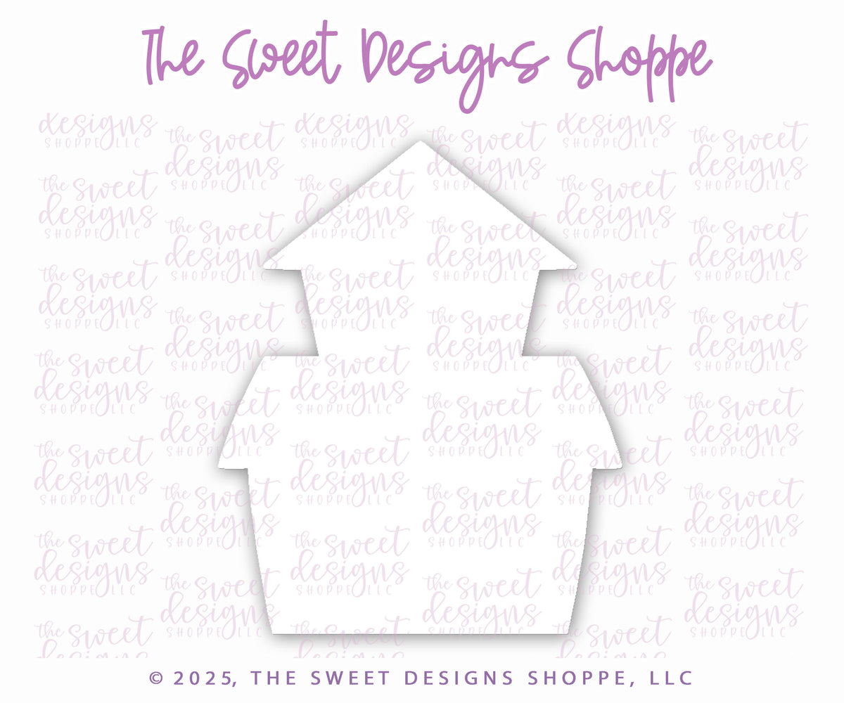 Cookie Cutters - Boo Haunted House - Cookie Cutter - The Sweet Designs Shoppe - TSDS - - ALL,Boo haunted house,Cookie Cutter,halloween,happy halloween,Haunted,haunted house,Home,Promocode,STL