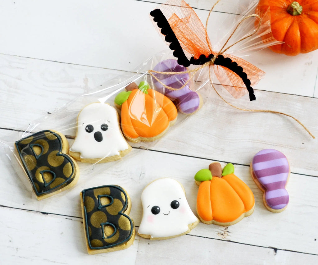 Cookie Cutters - BOO! Mini Set - Cookie Cutters - Sweet Designs Shoppe - Set of 4 Minis Cutters - 2021Top15, ALL, Boo!, Cookie Cutter, Fall / Halloween, halloween, Halloween set, Halloween Sets, Mini Sets, Promocode, set