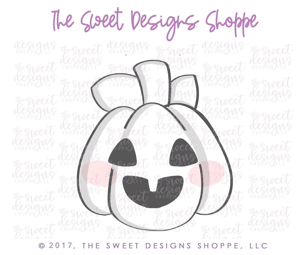 Cookie Cutters - BOO Pumpkin v2 - Cookie Cutter - The Sweet Designs Shoppe - - ALL, Cookie Cutter, Fall, Fall / Halloween, Fall / Thanksgiving, Food, Food & Beverages, Halloween, Promocode, Pumpkin, thanksgiving