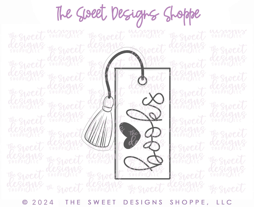 Cookie Cutters - Bookmark - Cookie Cutter - The Sweet Designs Shoppe - TSDS - - ALL,Cookie Cutter,Promocode,reading,STL,valentine,Valentines