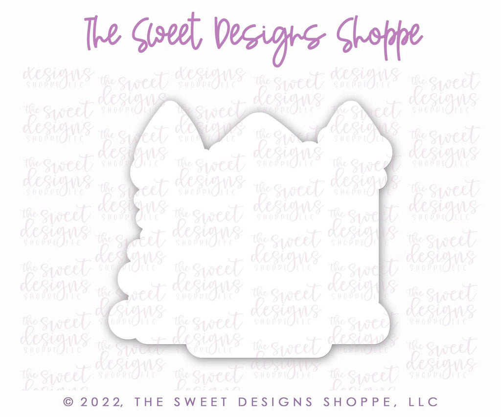 Cookie Cutters - Bounce House with Balloon Garland - Cookie Cutter - The Sweet Designs Shoppe - - ALL, Baby / Kids, Birthday, Cookie Cutter, kids, Kids / Fantasy, Promocode