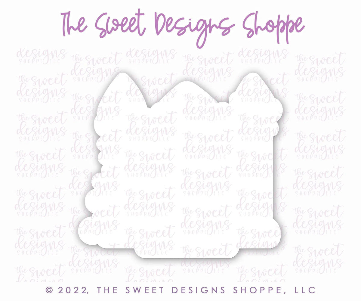 Cookie Cutters - Bounce House with Balloon Garland - Cookie Cutter - The Sweet Designs Shoppe - TSDS - - ALL,Baby / Kids,Birthday,Cookie Cutter,kids,Kids / Fantasy,Promocode,STL