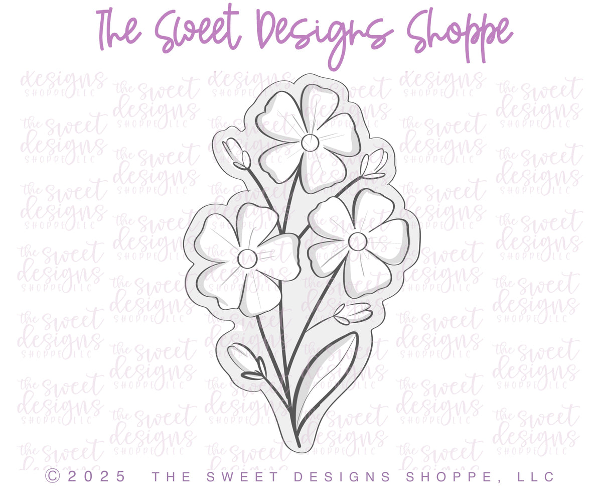 Cookie Cutters - Bouquet Bundle Set - Set of 7 - Cookie Cutters - The Sweet Designs Shoppe - TSDS - - ALL,Birthday,Cookie Cutter,MOM,mother,mothers,Mothers Day,Nurse,Nurse Appreciation,Promocode,regular sets,set,sets,STL,Teacher,Teacher Appreciation,Wedding,Wedding Favors