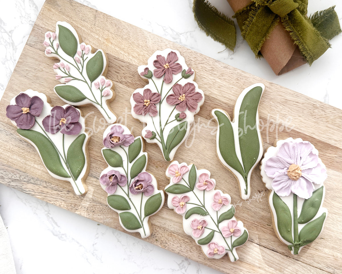 Cookie Cutters - Bouquet Bundle Set - Set of 7 - Cookie Cutters - The Sweet Designs Shoppe - TSDS - - ALL,Birthday,Cookie Cutter,MOM,mother,mothers,Mothers Day,Nurse,Nurse Appreciation,Promocode,regular sets,set,sets,STL,Teacher,Teacher Appreciation,Wedding,Wedding Favors