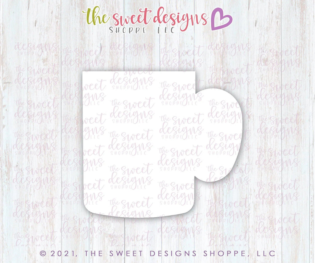 Cookie Cutters - Bouquet Floral Mug - Cookie Cutter - The Sweet Designs Shoppe - - ALL, beverage, Cookie Cutter, Easter / Spring, floral, Flowers, Food, Food & Beverages, Food and Beverage, MOM, mother, Mothers Day, mug, mugs, Nature, Promocode, teacher, teacher appreciation