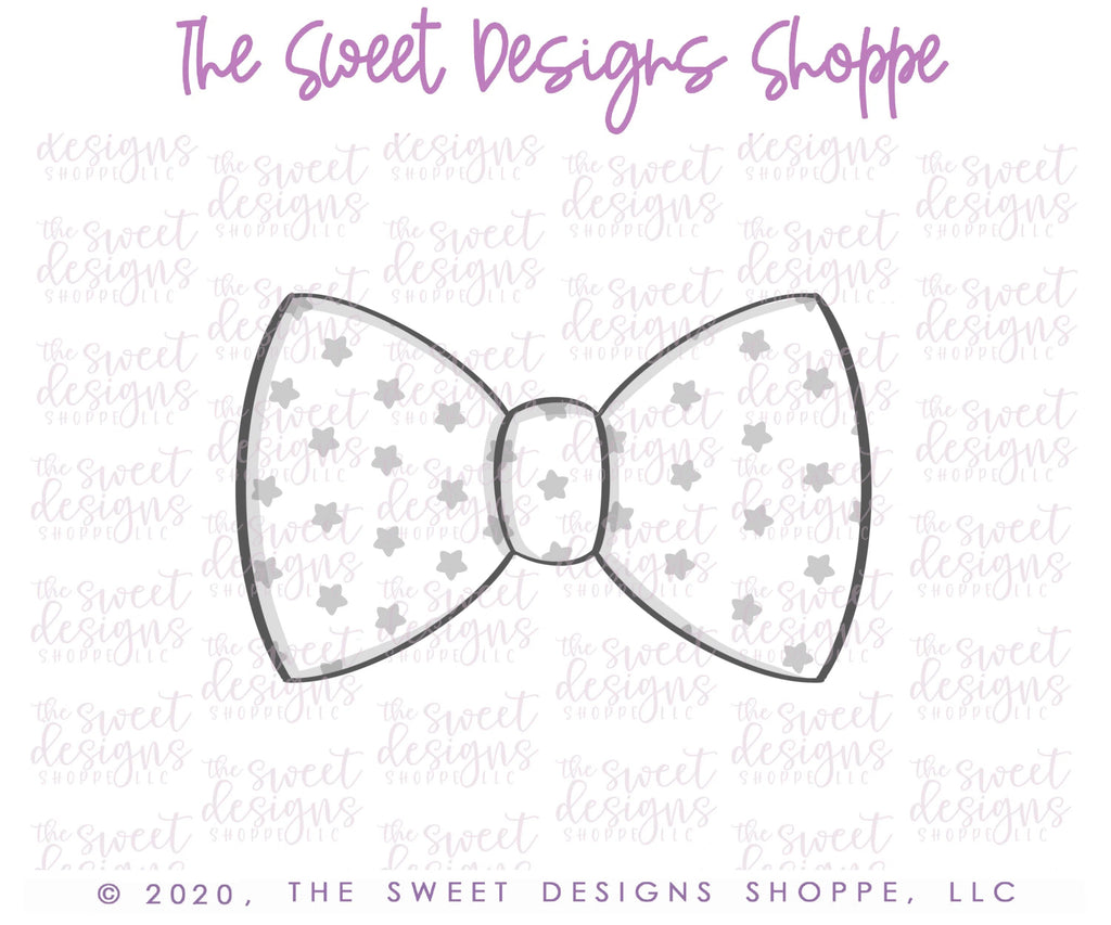 Cookie Cutters - Bow Tie V2- Cookie Cutter - Sweet Designs Shoppe - - 051520, Accesories, Accessories, accessory, ALL, Bachelorette, bow, Clothing / Accessories, Cookie Cutter, dad, Father, father's day, grandfather, Groom, Promocode, Wedding