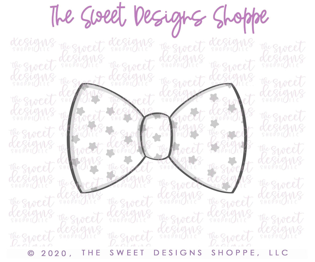 Cookie Cutters - Bow Tie V2- Cookie Cutter - The Sweet Designs Shoppe - - 051520, Accesories, Accessories, accessory, ALL, Bachelorette, bow, Clothing / Accessories, Cookie Cutter, dad, Father, father's day, grandfather, Groom, Promocode, Wedding