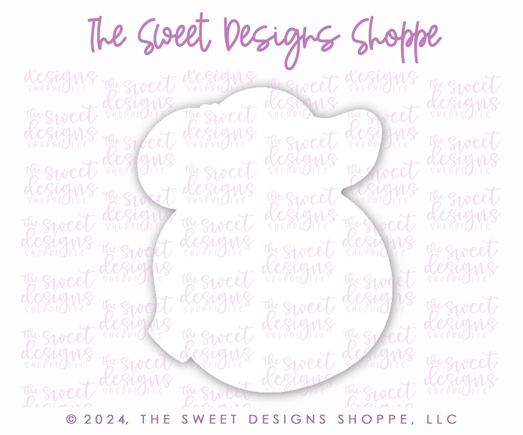 Cookie Cutters - Bow-tiful Five - Cookie Cutter - The Sweet Designs Shoppe - TSDS - - 5,ALL,Beautiful,Birthday,Cookie Cutter,Font,Fonts,kid,kids,Lettering,letters and numbers,number,numbers,NumberSet,Promocode,Series25,STL,text