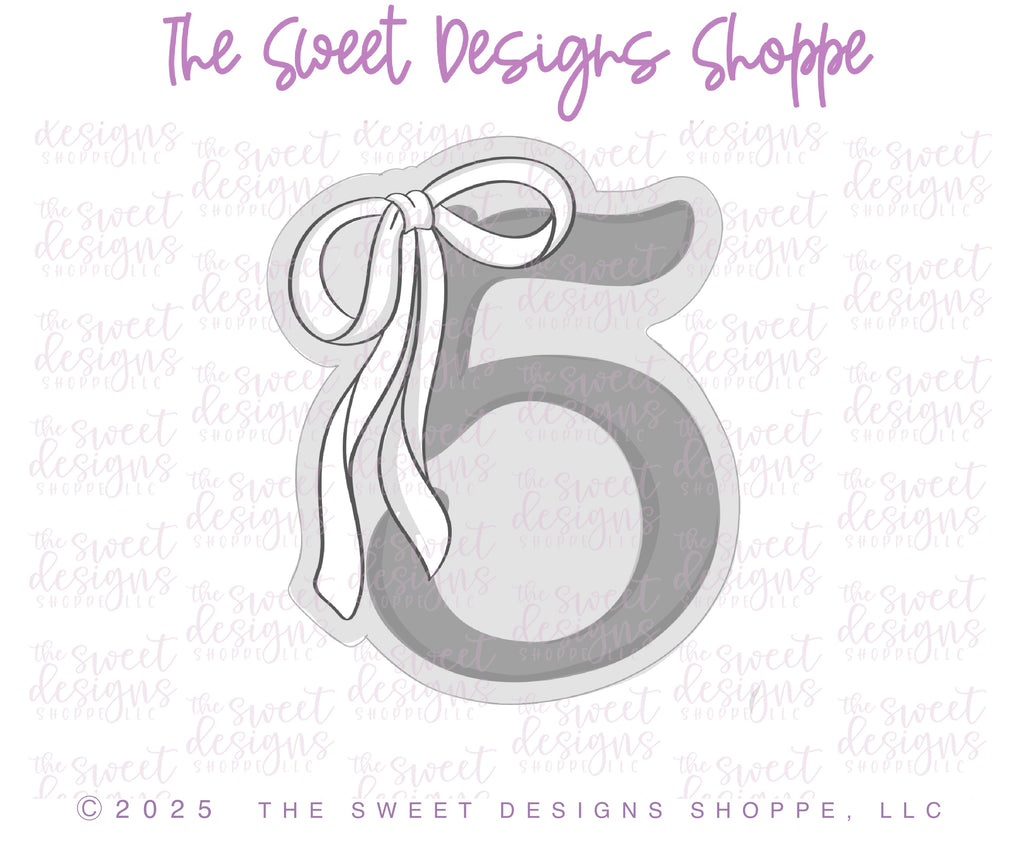 Cookie Cutters - Bow-tiful Numbers Set - Set of 10 - Cookie Cutters - The Sweet Designs Shoppe - TSDS - - 0,1,2,3,4,5,6,7,8,9,ALL,Beautiful,Birthday,Cookie Cutter,Customize,Font,Fonts,lettering,number,numbers,numberset,Promocode,regular sets,school,set,STL,text,valentine,Valentines,Wedding