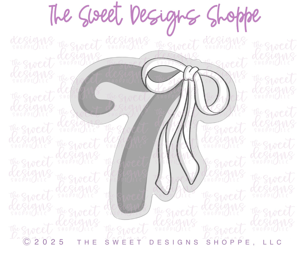 Cookie Cutters - Bow-tiful Numbers Set - Set of 10 - Cookie Cutters - The Sweet Designs Shoppe - TSDS - - 0,1,2,3,4,5,6,7,8,9,ALL,Beautiful,Birthday,Cookie Cutter,Customize,Font,Fonts,lettering,number,numbers,numberset,Promocode,regular sets,school,set,STL,text,valentine,Valentines,Wedding