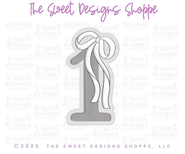 Product Type: Cookie Cutters - Name: Bow-tiful Numbers Set - Set of 10 ...