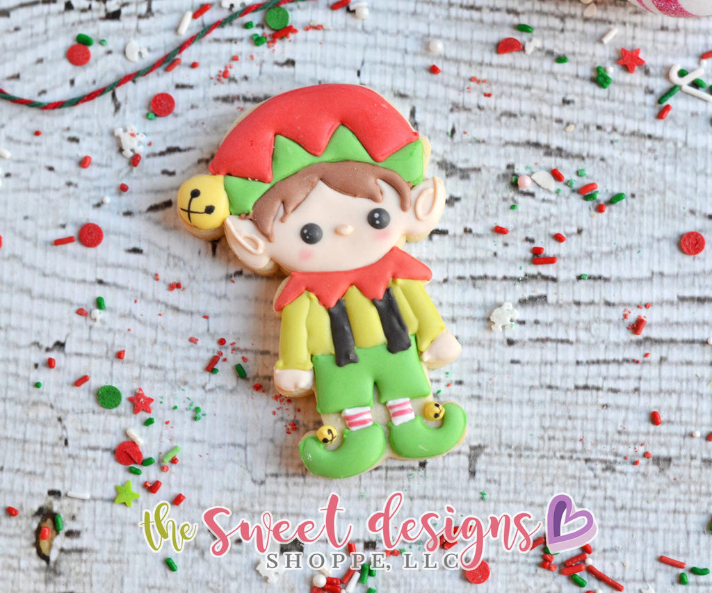 Cookie Cutters - Boy Elf - Cookie Cutter - The Sweet Designs Shoppe - TSDS - - ALL,Christmas,Christmas / Winter,Christmas Cookies,Cookie Cutter,Elf,Promocode,STL