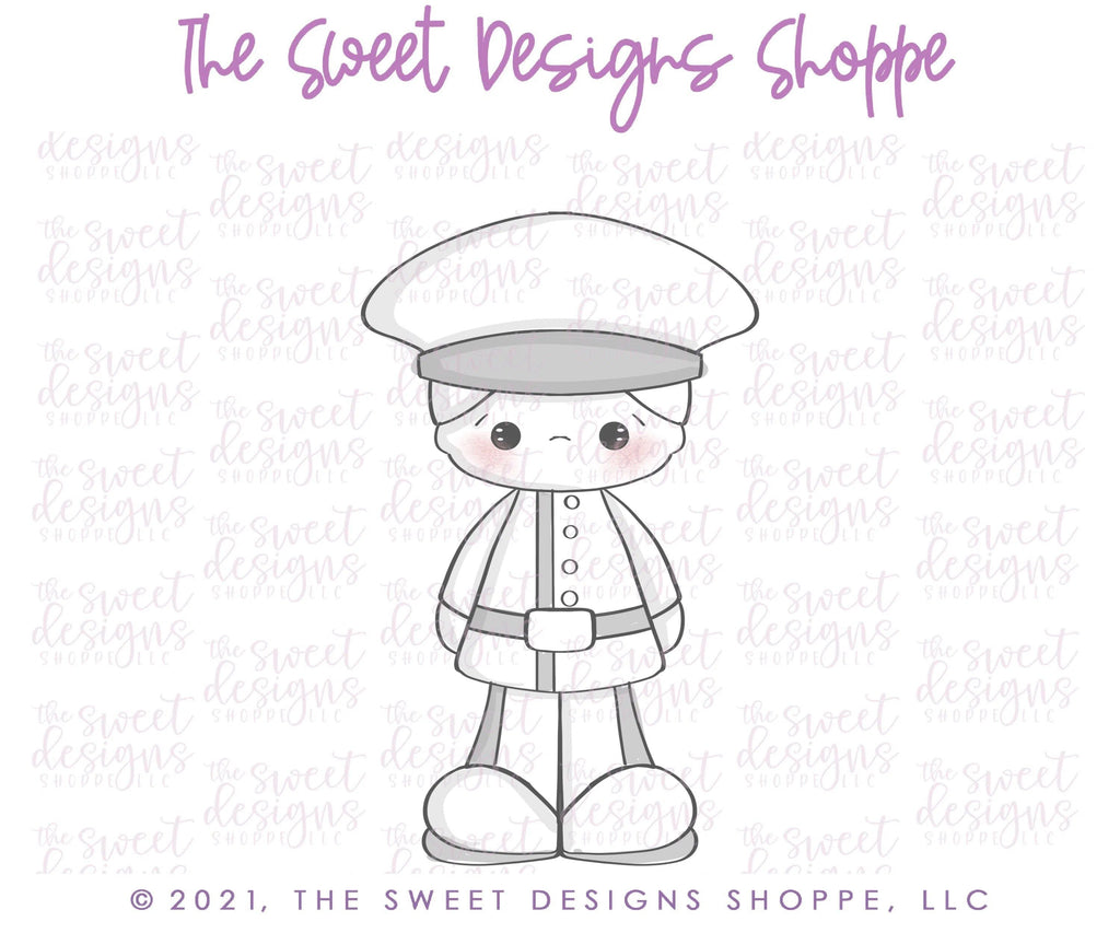 Cookie Cutters - Boy Marine - Cookie Cutter - The Sweet Designs Shoppe - - 4th, 4th July, 4th of July, ALL, Cookie Cutter, hero, Heroes, kids, Kids / Fantasy, Memorial, patriot, patriotic, Police, Promocode, Soldier, USA, Veteran, Veterans