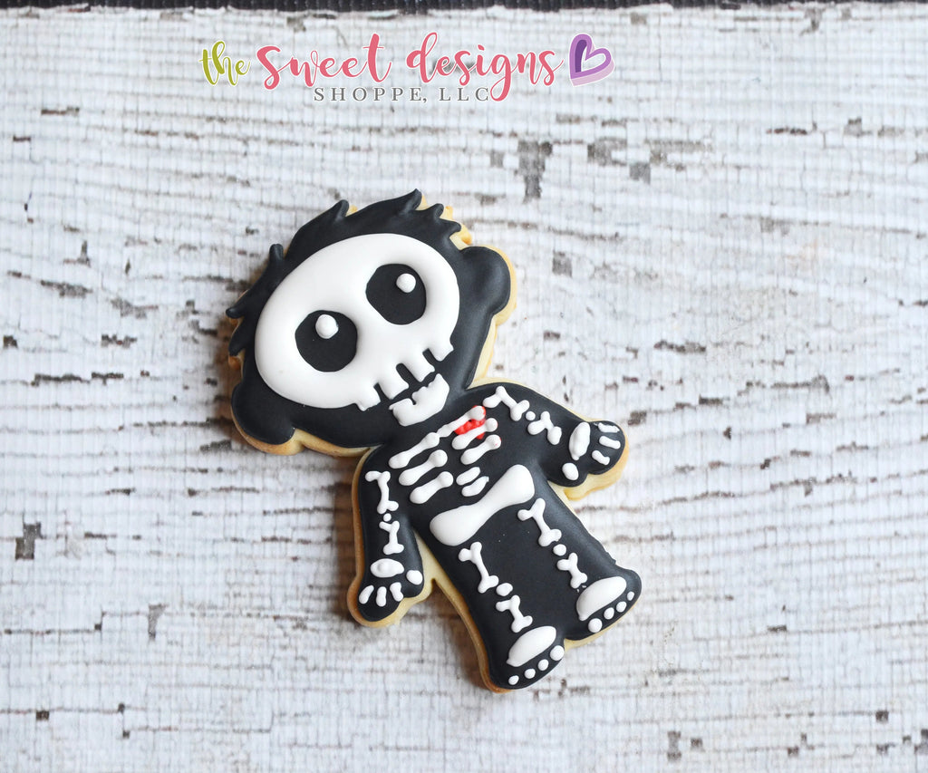 Cookie Cutters - Boy Skeleton - Cookie Cutter - Sweet Designs Shoppe - - ALL, Boy, Cookie Cutter, Fall / Halloween, Halloween, kid, Kids, Kids / Fantasy, Promocode, Skeleton, trick or treat