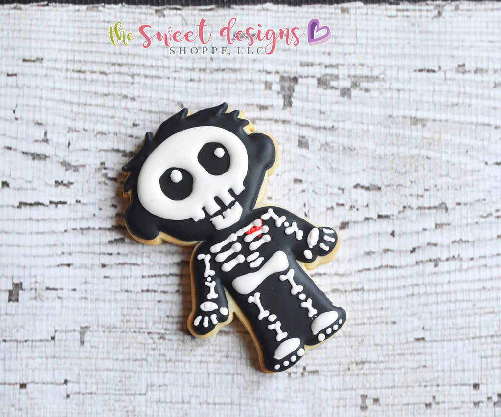 Cookie Cutters - Boy Skeleton - Cookie Cutter - The Sweet Designs Shoppe - - ALL, Boy, Cookie Cutter, Fall / Halloween, Halloween, kid, Kids, Kids / Fantasy, Promocode, Skeleton, trick or treat