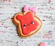 Cookie Cutters - Bread with Jelly v2- Cookie Cutter - The Sweet Designs Shoppe - TSDS - - ALL,Bread,Cookie Cutter,Cute couple,Cute Couples,Food,Food & Beverages,Promocode,v2,Valentines