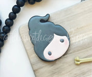 Cookie Cutters - Brunette Witch Face - Cookie Cutter - The Sweet Designs Shoppe - TSDS - - ALL,Cookie Cutter,halloween,kids,Kids / Fantasy,Promocode,STL,wobble