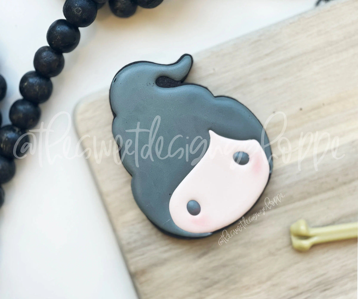 Cookie Cutters - Brunette Witch Face - Cookie Cutter - The Sweet Designs Shoppe - TSDS - - ALL,Cookie Cutter,halloween,kids,Kids / Fantasy,Promocode,STL,wobble