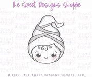 Cookie Cutters - Brunette Witch Face - Cookie Cutter - The Sweet Designs Shoppe - TSDS - - ALL,Cookie Cutter,halloween,kids,Kids / Fantasy,Promocode,STL,wobble