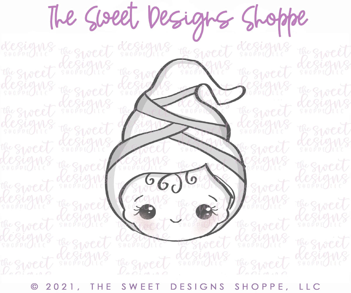 Cookie Cutters - Brunette Witch Face - Cookie Cutter - The Sweet Designs Shoppe - TSDS - - ALL,Cookie Cutter,halloween,kids,Kids / Fantasy,Promocode,STL,wobble