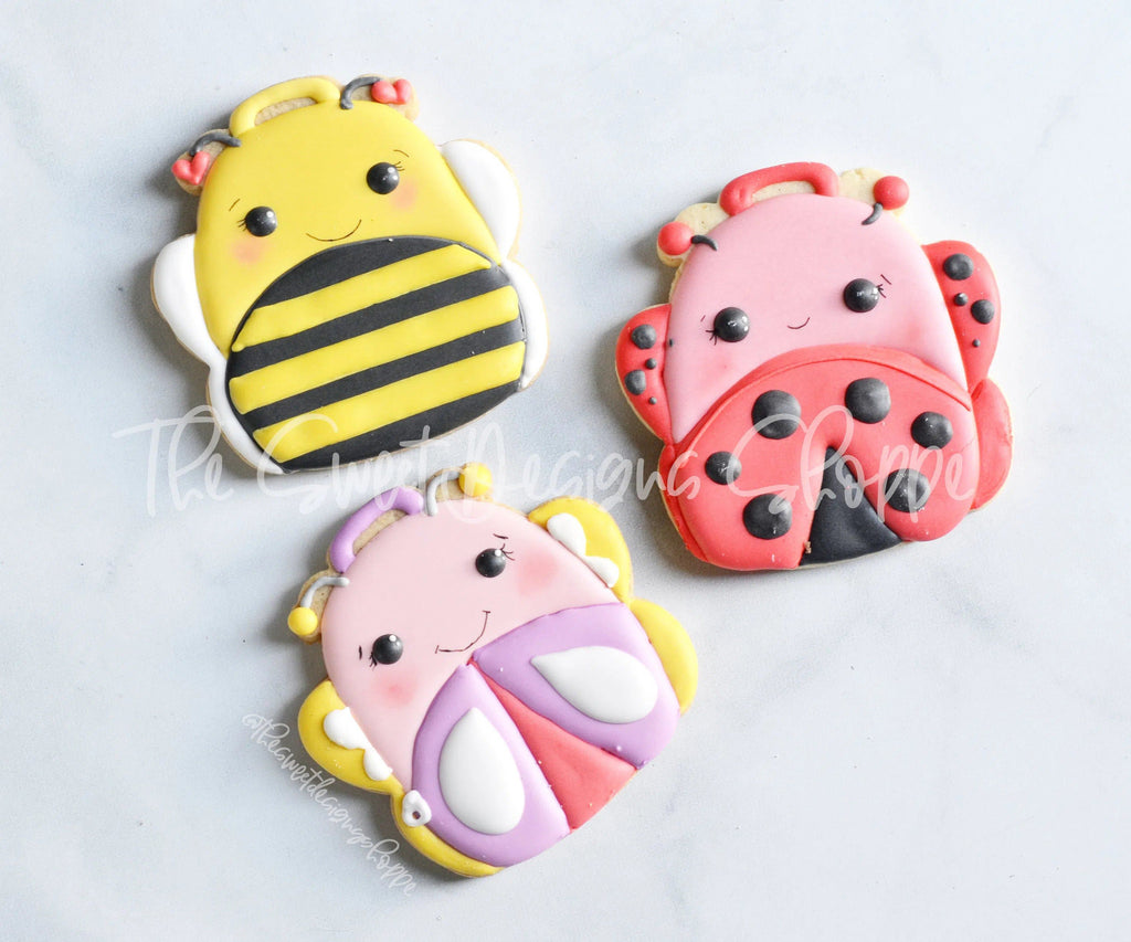 Cookie Cutters - Bug Backpack - Cookie Cutter - The Sweet Designs Shoppe - TSDS - - Accesories,Accessories,ALL,Animal,Animals,Animals and Insects,back to school,Clothing / Accessories,Cookie Cutter,Easter / Spring,Grad,graduations,Promocode,School,School / Graduation,School Bus,Spring
