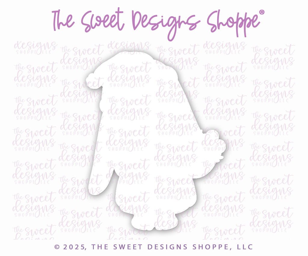 Cookie Cutters - Bunny Baking Christmas - Cookie Cutter - The Sweet Designs Shoppe - TSDS - - ALL,Animal,Animals,Animals and Insects,Christmas,Christmas / Winter,Cookie Cutter,new,Promocode,STL