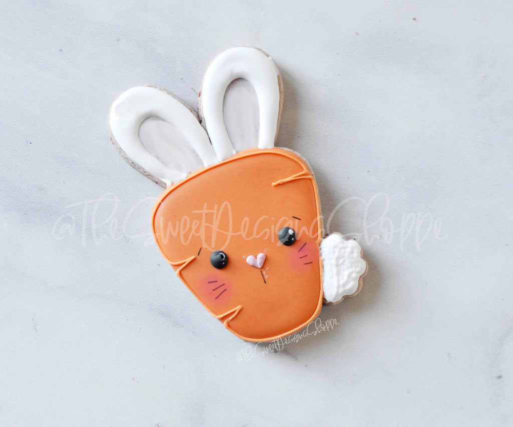 Cookie Cutters - Bunny Carrot - Cookie Cutter - The Sweet Designs Shoppe - TSDS - - ALL,Animal,Animals,Cookie Cutter,Easter,Easter / Spring,Food,Food & Beverages,Promocode,Spring