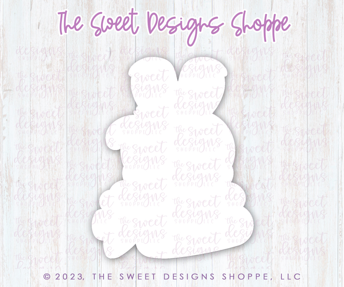 Cookie Cutters - Bunny Carrot Plaques by Lady Milkstache Set - Set of 2 - Cookie Cutters - The Sweet Designs Shoppe - TSDS - - ALL,bunny,Cookie Cutter,Easter,Easter / Spring,Lady Milk Stache,Lady MilkStache,LadyMilkStache,Mini Sets,Promocode,regular sets,set,STL