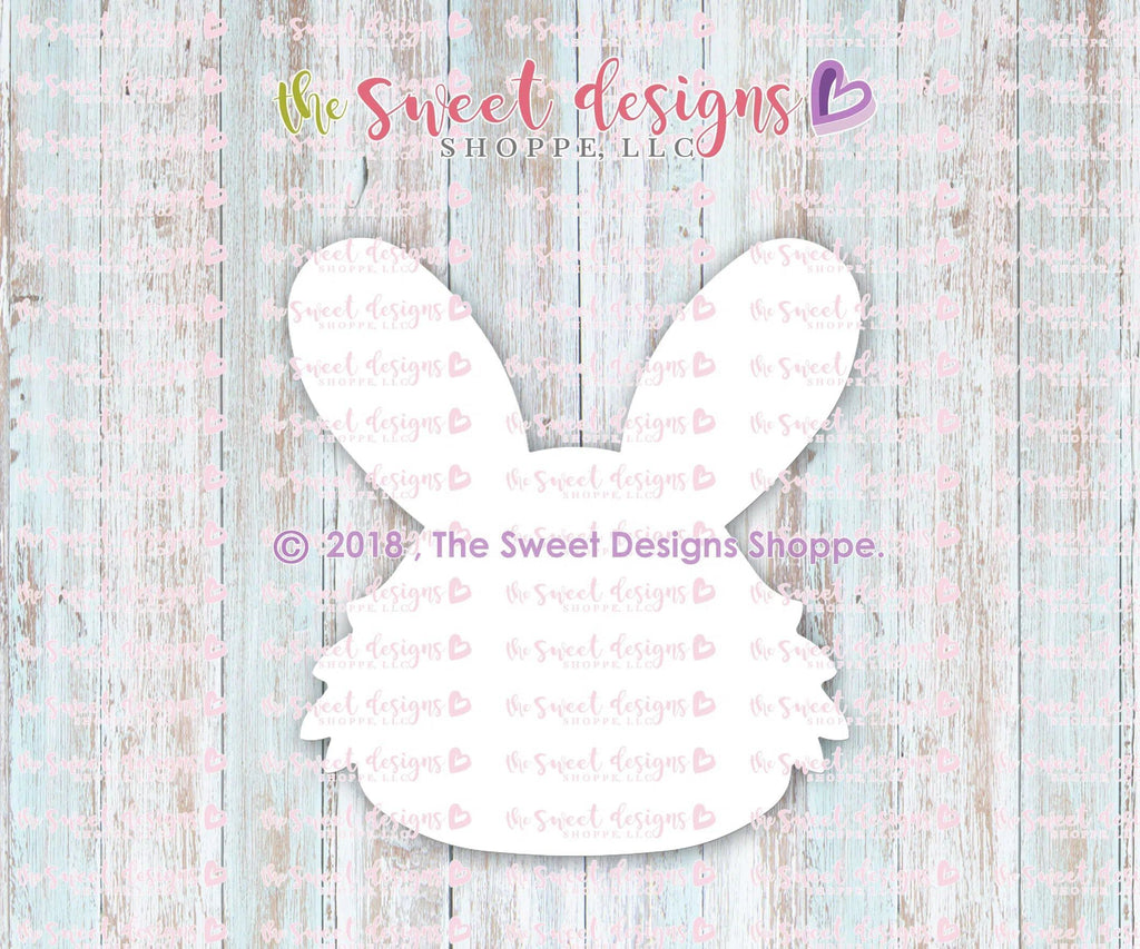 Cookie Cutters - Bunny Face 2018 v2- Cookie Cutter - The Sweet Designs Shoppe - - ALL, Animal, Cookie Cutter, Easter, Easter / Spring, Promocode, Spring