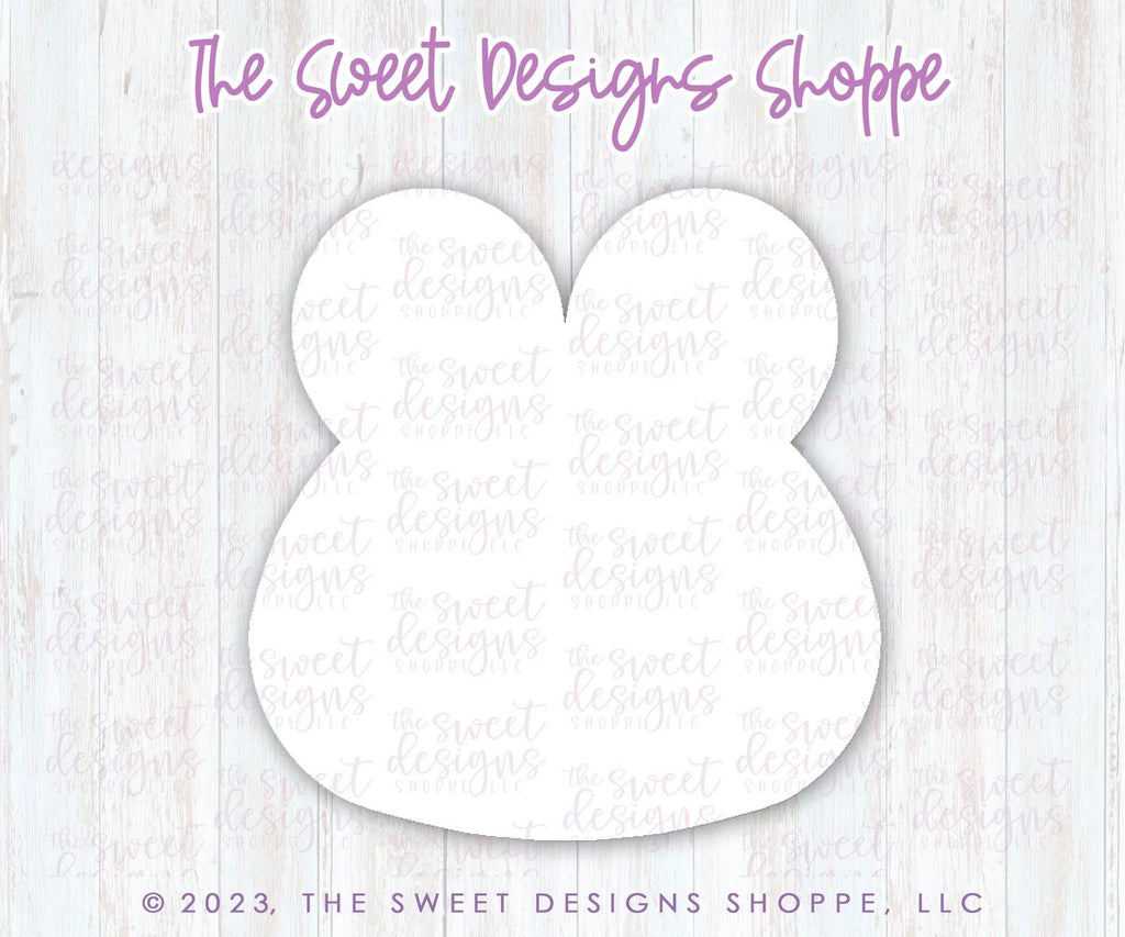 Cookie Cutters - Bunny Face Frosted Cracker- Cookie Cutter - The Sweet Designs Shoppe - TSDS - - ALL,Animal,Animals,Animals and Insects,Bunny,Cookie Cutter,cracker,easter,Easter / Spring,Frosted Cracker,Promocode