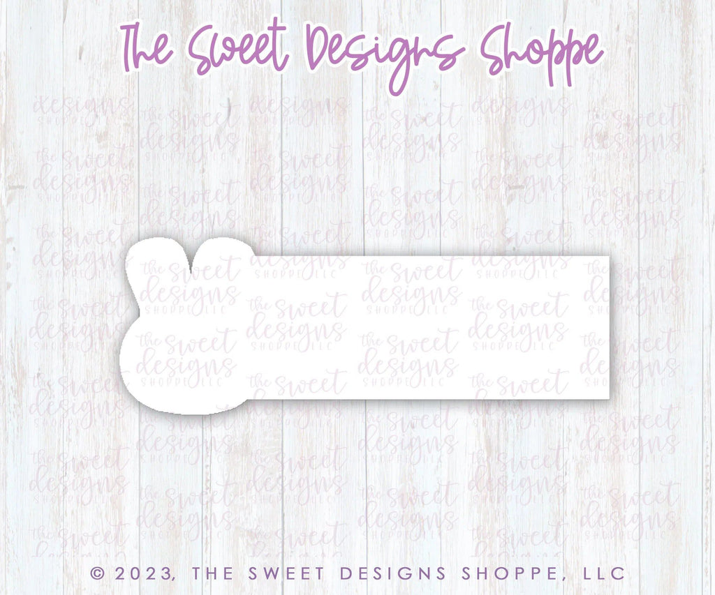 Cookie Cutters - Bunny Face Tag - Cookie Cutter - The Sweet Designs Shoppe - TSDS - - ALL,Animal,Animals,Cookie Cutter,Easter,Easter / Spring,Nature,Plaque,Plaques,PLAQUES HANDLETTERING,Promocode