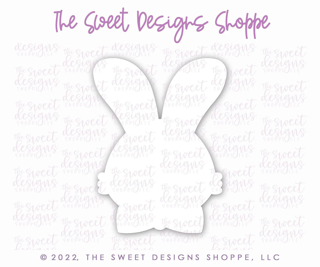 Cookie Cutters - Bunny Face with Bow Tie - Cookie Cutter - The Sweet Designs Shoppe - - ALL, Animal, Animals, Animals and Insects, Cookie Cutter, Easter, Easter / Spring, Promocode