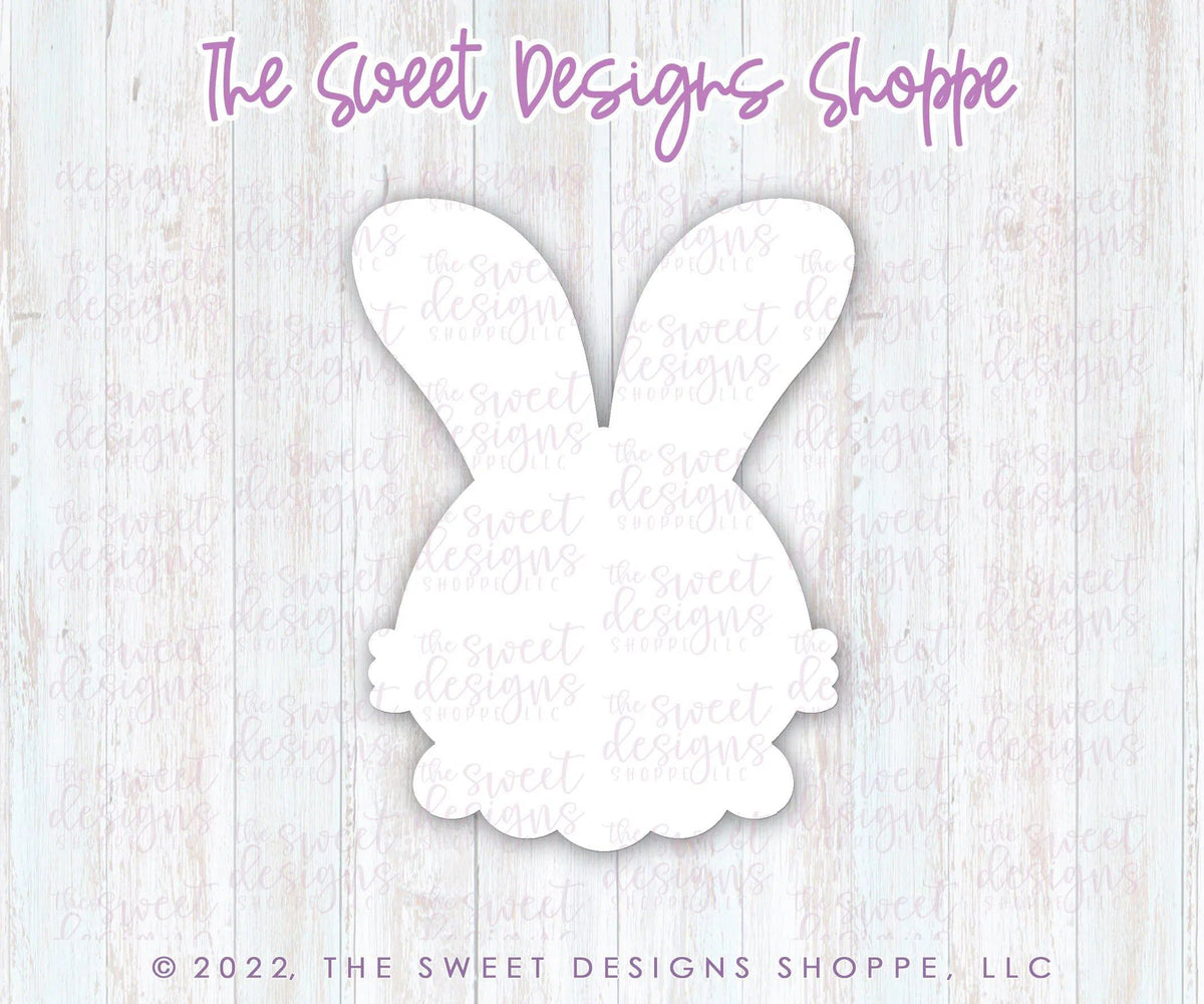Cookie Cutters - Bunny Face with Scalloped Neck - Cookie Cutter - The Sweet Designs Shoppe - TSDS - - ALL,Animal,Animals,Animals and Insects,Cookie Cutter,Easter,Easter / Spring,Promocode,STL