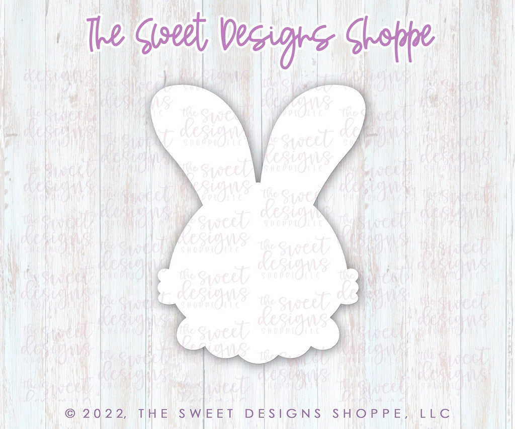 Cookie Cutters - Bunny Face with Scalloped Neck - Cookie Cutter - The Sweet Designs Shoppe - TSDS - - ALL,Animal,Animals,Animals and Insects,Cookie Cutter,Easter,Easter / Spring,Promocode