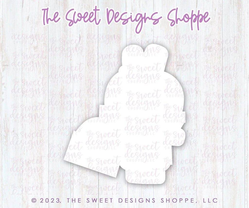 Cookie Cutters - Bunny Holding Eggs Basket - Cookie Cutter - The Sweet Designs Shoppe - TSDS - - ALL,Animal,Animals,Animals and Insects,Cookie Cutter,easter,Easter / Spring,Promocode