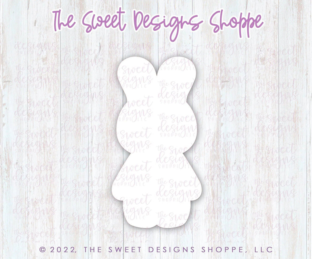 Cookie Cutters - Bunny in Romper - Cookie Cutter - The Sweet Designs Shoppe - - ALL, Animal, Animals, Animals and Insects, Bunny, Cookie Cutter, easter, Easter / Spring, Promocode