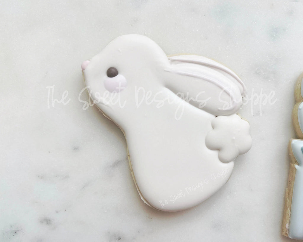 Cookie Cutters - Bunny Looking Up- Cookie Cutter - Sweet Designs Shoppe - - ALL, Animal, Animals, Animals and Insects, Bunny, Cookie Cutter, Easter, Easter / Spring, Promocode